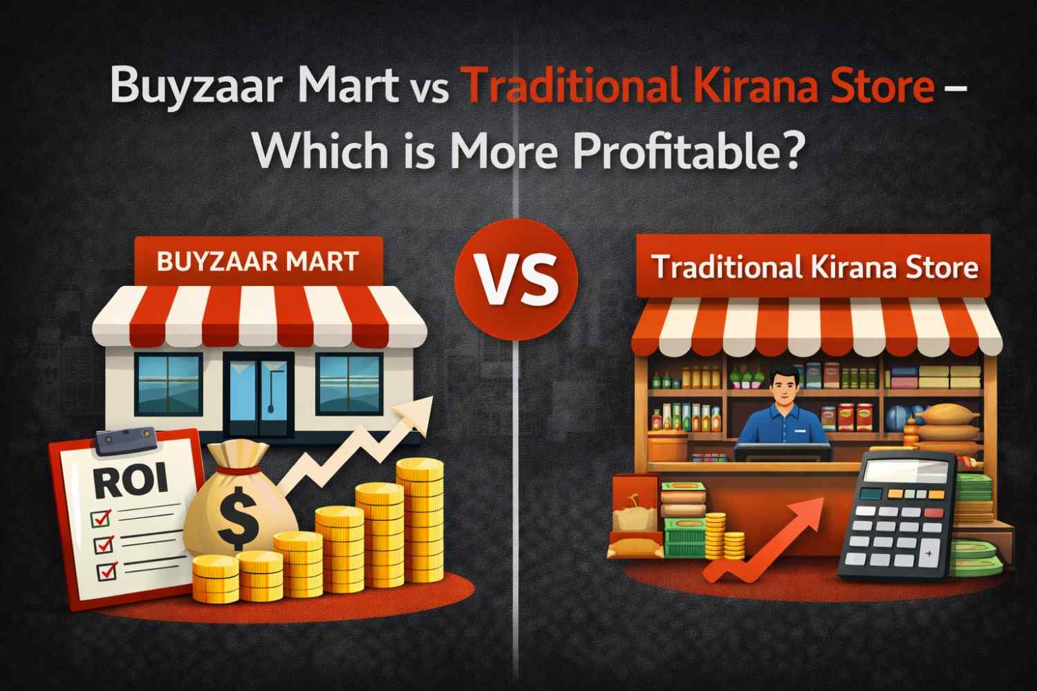 Buyzaar Mart vs Traditional Kirana Store – Which is More Profitable?